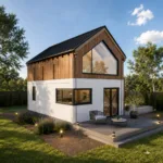 Projekt domu 35 m² z piwnicą – funkcjonalny układ i dodatkowa przestrzeń