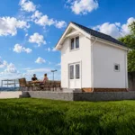 Projekt domu skandynawskiego 35 m² z dokumentacją do budowy
