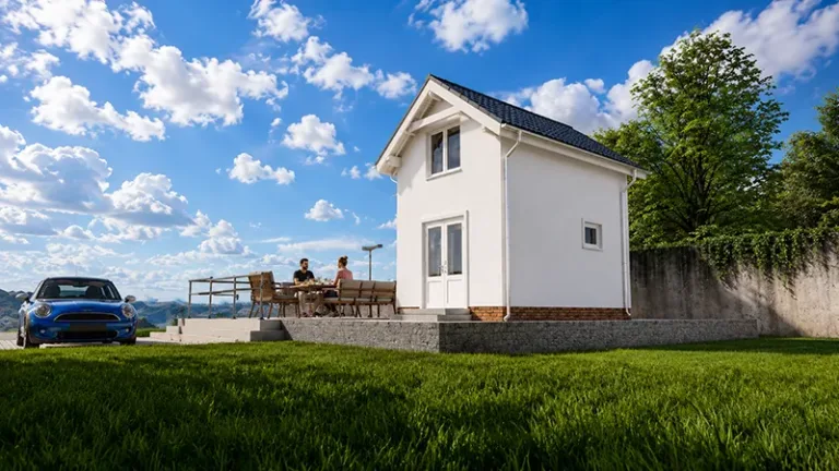 Projekt domu skandynawskiego 35 m² z dokumentacją do budowy