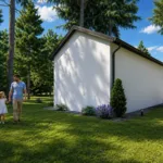 Projekt garażu 35 m² bez pozwolenia zgodny z obowiązującymi przepisami