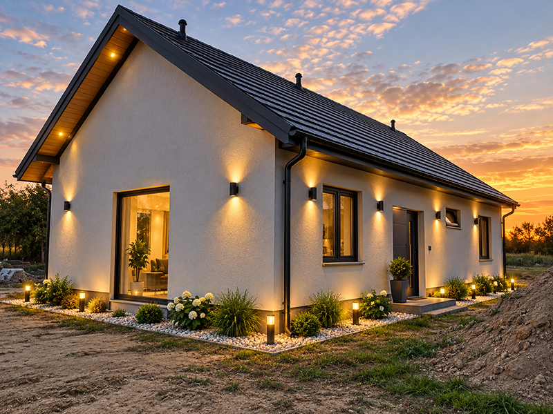 Budowa domu do 100 m2 za około 127 tys. zł