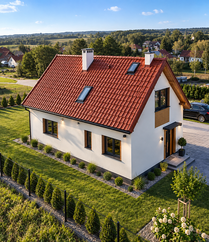 Dom Pana Damiana 114,22 m2 – stan surowy zamknięty