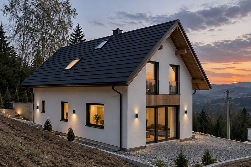 Dom Pana Marka – realizacja domu piętrowego 114m2