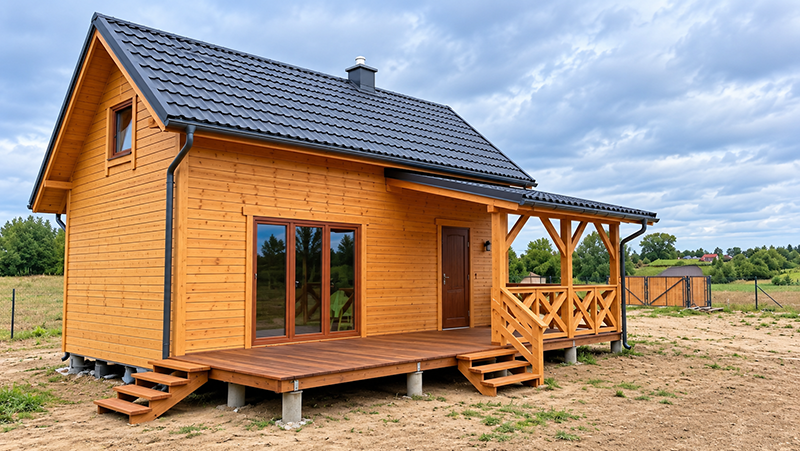 Domek Pana Tomasza – dom szkieletowy do 35 m2 na zgłoszenie