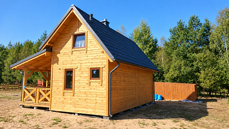 Domek Pana Tomasza – dom szkieletowy do 35 m2