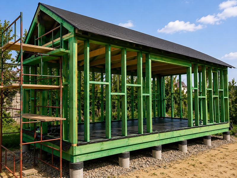 Fundament punktowy pod dom 35 m²
