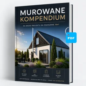 Projekt domu 70 m² bez pozwolenia – kompletny Pakiet PRO