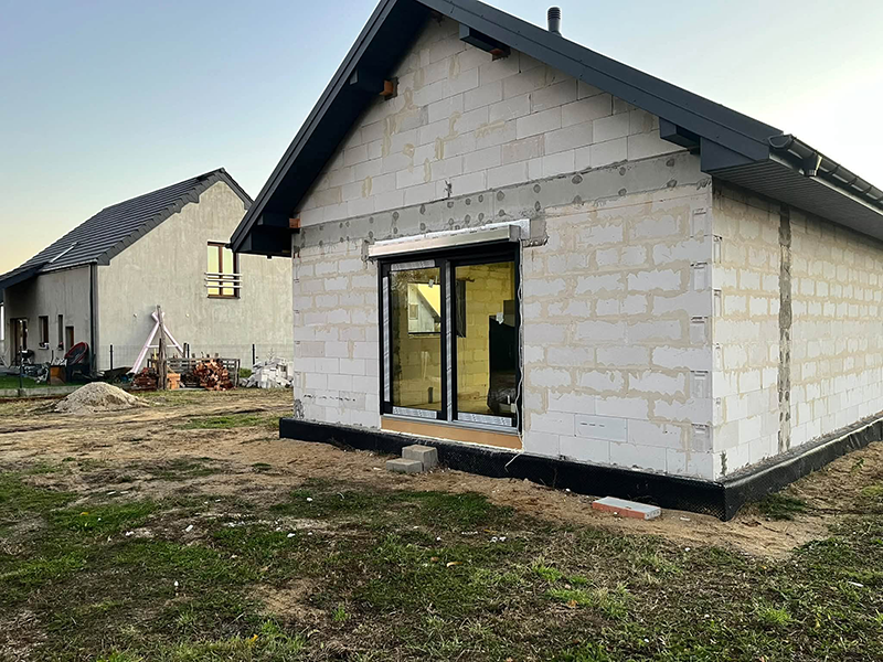 Realizacja projektu Dom na start bez kredytu 82 m2