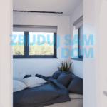 Sypialnia w tiny house – kompaktowa przestrzeń do spania z pomysłowym wykorzystaniem miejsca w małym domu
