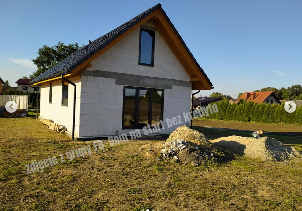 Dom na start bez kredytu 63 m2 – realizacja inwestorów