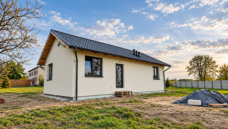 Dom Pani Mileny 63 m2 – większość prac wykonana systemem gospodarczym